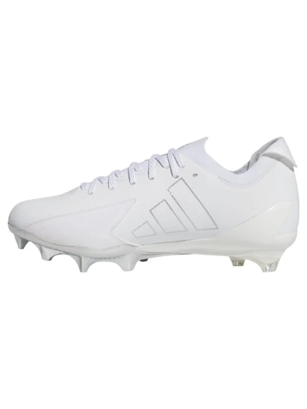 adidas Adizero Electric Size 10.5 Mens Football Cleats White Silver IE6278 NEW